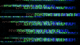 a computer screen displays a bunch of letters and numbers including the letters tsy