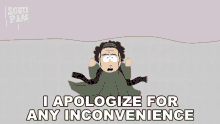 I Apologize For Any Incnvenience Elder Garth GIF - I Apologize For Any Incnvenience Elder Garth South Park GIFs