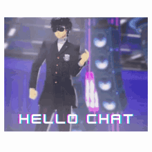 Hello Chat Joker Persona GIF - Hello Chat Joker Persona GIFs