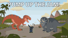 Pump Up The Jam Chief Crawford GIF - Pump Up The Jam Chief Crawford Paradise Pd GIFs