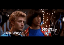 Bill And Ted  GIF - No Noway Bill GIFs