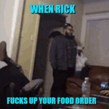rick food order