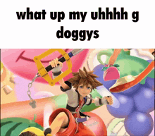 Whats Up My Uhhhh G Doggys Sora GIF - Whats Up My Uhhhh G Doggys G Doggys Sora GIFs