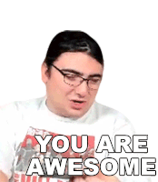 You Are Awesome Noel Sticker - You Are Awesome Noel The Pokémon Evolutionaries Stickers