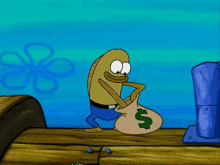 Spongebob Money GIF - Spongebob Money Raining GIFs