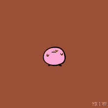 Kirby Fart GIF - Kirby Fart Jumping GIFs