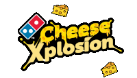 Cheese Pizza Sticker - Cheese Pizza Domino Stickers