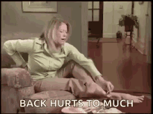 Back Pain Affliction GIF - Back Pain Affliction Back Hurts Too Much GIFs