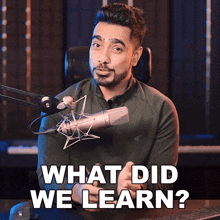 What Did We Learn Unmesh Dinda GIF - What Did We Learn Unmesh Dinda Piximperfect GIFs