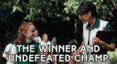 The Winner And Undefeated Champ Parent Trap GIF - The Winner And Undefeated Champ Parent Trap The Parent Trap GIFs