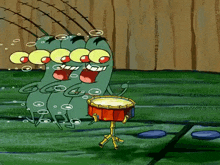 Plankton Snare Drum GIF - Plankton Snare Drum Drumroll GIFs