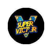 Super Victor Supervictor Sticker - Super Victor Supervictor Logo Stickers