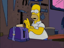 Toaster The Simpsons GIF - Toaster The Simpsons GIFs