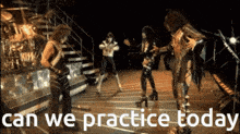 Kiss Band Band Practice GIF