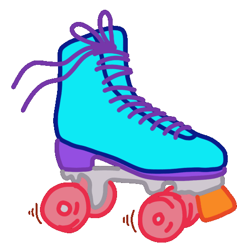 Roller Skate Görkori Sticker - Roller Skate Görkori Stickers