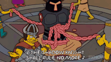 Simpsons Shadow Knight GIF - Simpsons Shadow Knight Death GIFs