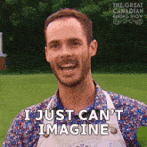 I Just Can'T Imagine It'S Me Right Now Standing Here Loïc GIF - I Just Can'T Imagine It'S Me Right Now Standing Here Loïc The Great Canadian Baking Show GIFs