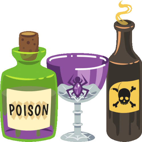 Poison Halloween Party Sticker - Poison Halloween Party Joypixels Stickers