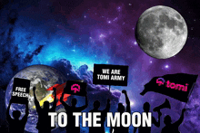 to the moon pump crypto tomi tominet