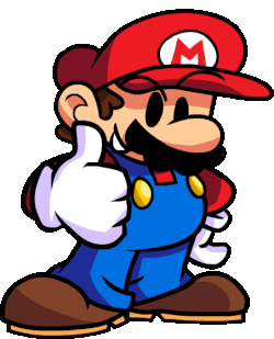 B Pose Maaaaaa Sticker - B Pose Maaaaaa Mario Stickers