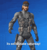 Snake Solid Snake GIF - Snake Solid Snake Saturday GIFs