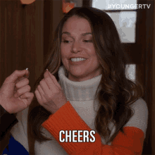 Cheers Delighted GIF - Cheers Delighted Grateful GIFs