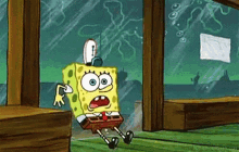 Spongebob Hyperventilate GIF - Spongebob Hyperventilate Scared GIFs