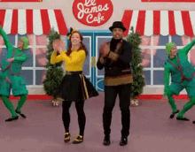 Dancing Emma Watkins GIF - Dancing Emma Watkins James Harkness GIFs