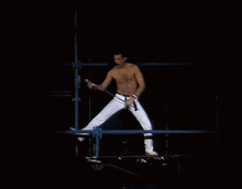 Freddie Mercury Queen GIF - Freddie Mercury Queen Another One Bites The Dust GIFs
