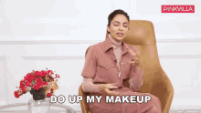 Do Up My Makeup Sobhita Dhulipala GIF - Do Up My Makeup Sobhita Dhulipala Pinkvilla GIFs
