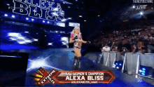 Alexa Bliss Entrance GIF - Alexa Bliss Entrance Champ GIFs