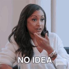 No Idea Real Housewives Of New York GIF - No Idea Real Housewives Of New York No Clue GIFs