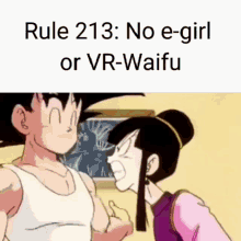 Goku No Egirl GIF - Goku No Egirl Rule GIFs
