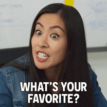 What'S Your Favorite Melody Peng GIF - What'S Your Favorite Melody Peng I Think You Should Leave With Tim Robinson GIFs