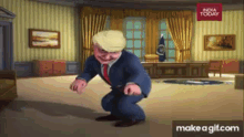 Donald Trump Feeling Cute GIF - Donald Trump Feeling Cute Funny Dance GIFs