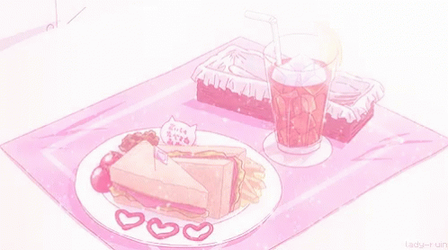 Anime Food Gifs  Anime cake Anime bento Food