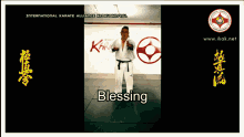 ikak blessing kyokushinryu karate ikak blessing
