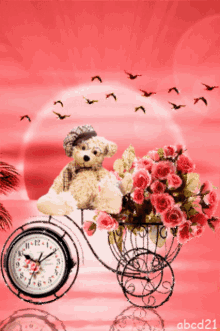 Hello There Flowers GIF - Hello There Flowers Pink GIFs