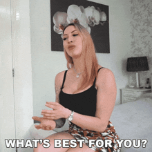 What'S Best For You Tracy Kiss GIF - What'S Best For You Tracy Kiss What'S Most Suitable For You GIFs
