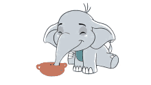 canticos yum eat eating elephant