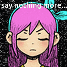 Omori Say Nothing More GIF - Omori Say Nothing More Not Another Word GIFs