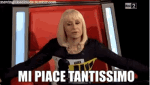 Raffaella Carra Judge GIF - Raffaella Carra Judge The Voice GIFs
