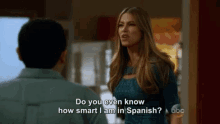 Spanish Do You Even Know How Smart I Am In Spanish GIF - Spanish Do You Even Know How Smart I Am In Spanish GIFs