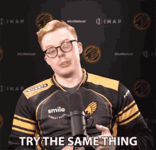 try the same thing consistent keep trying emilzy smite pro league