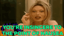 Pete Burns Big Brother GIF - Pete Burns Big Brother Insincere GIFs