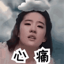 心痛 GIF - Liu Yi Fei Hurtful Heat Broken GIFs