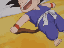 Kid Goku Bed GIF - Kid Goku Bed Dragon Ball GIFs