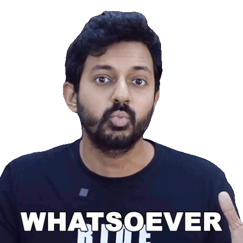 Whatsoever Faisal Khan Sticker - Whatsoever Faisal Khan Whatever Stickers