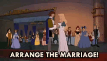 Arrange The Marriage - The Swan Princess GIF - Married Swan Princess Arrange The Marriage GIFs