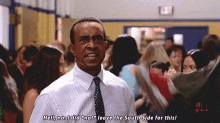 Principal Duvall I Did Not Leave The Southside For This GIF - Principal Duvall I Did Not Leave The Southside For This Mean Girls GIFs